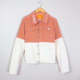 2 Tone Corduroy Jacket